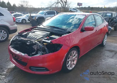 2013 Dodge Dart Sxt from USA, damaged, VIN 1C3CDFBAXDD266509